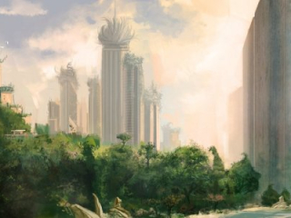 Baldy Heights – Curly Hills concept art